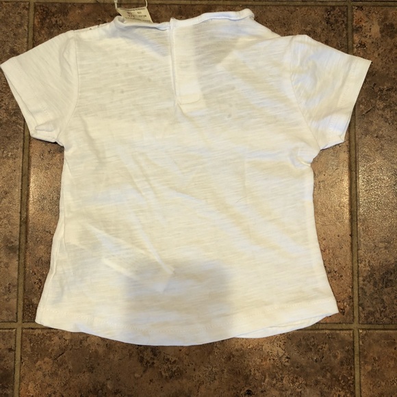 Zara 2 for 12 White tee shirt - Picture 4 of 4